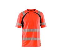 T-shirt anti-UV anti-odeur haute visibilitÃ© Blaklader Rouge M