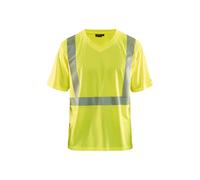 T-shirt anti-UV anti-odeur haute visibilitÃ© Blaklader Jaune XS