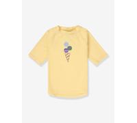 T-shirt anti-UV manches courtes jaune 18/24M(81/86)