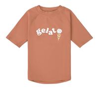 T-shirt anti-uv manches courtes terre (2-3 ans)