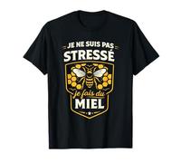 T-Shirt Apiculteur Humour Je Fais du Miel Abeille T-Shirt
