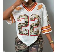 T-shirt applicable pour l'anniversaire, la remise des diplômes, le port quotidien, les vacances, les croisières, la plage, les activités sportives, le style casual, ample, simple, festival de musique,