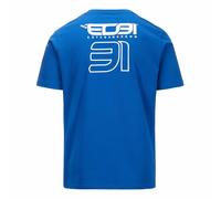 Kappa T-shirt Ardlo Ocon BWT Alpine F1 Team 2024 pour garçon Bleu Taille 12Y