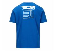 Kappa T-shirt Ardlo Ocon BWT Alpine F1 Team 2024 Homme Bleu Taille S