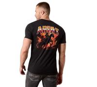 T-shirt Ariat Country Rock Noir S