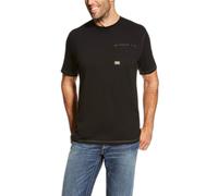 T-shirt Ariat Rebar Workman Noir M