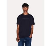 T-shirt Armani Exchange Milano New York manches courtes noir pur - S