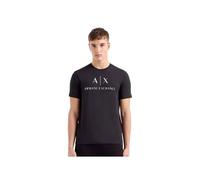 T-shirt - Armani Exchange - Noir - Col rond - 100% coton - Taille L L