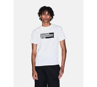 ARMANI EXCHANGE T-Shirt noir / blanc, Taille XL
