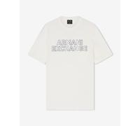 T-shirt Armani Exchange Slim Fit manches courtes blanc noir - S