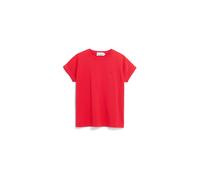 ARMEDANGELS - Women's Idaa Logo - T-shirt - XS - mars red