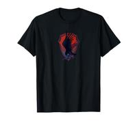 T-Shirt ARMORED CORE VI FIRES OF RUBICON Raven - Bandai Namco Entertainment Inc. - Unisex Adulte - Gamers, Young Adults - Manche courte - T-Shirt - Noir - S - Classique - Col roulé - Coupe régulière