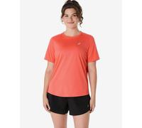 T-shirt ASICS Core manches courtes rouge vif femme - L