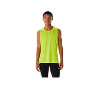 T-shirt ASICS Core Singlet Jaune - Homme/Adulte - 100% polyester - Sans manche - Col arrondi M