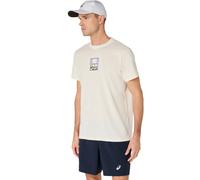T-shirt Asics Court Core Graphic Blanc 2XL