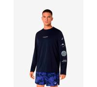 Asics Fujitrail Logo Long Sleeve T-shirt Bleu M Homme