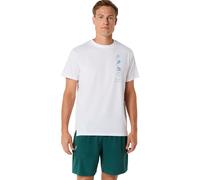 T-shirt Asics Game Seasonal Blanc 2XL