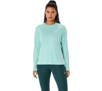 T-shirt Asics Road Lite-Show Manches Longues Vert Femme, Taille L
