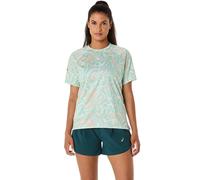 T-shirt Asics Road Lite-Show Vert Femme, Taille S