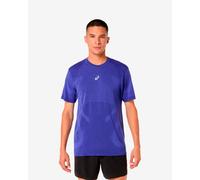 Asics T-shirt Road Seamless Homme Bleu/Violet Taille M