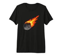 T-Shirt astéroïde pour garçons, Hommes, Femmes, comète Spatiale météore T-Shirt Haut de Gamme