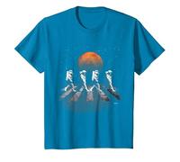 T-Shirt Astronautes in Walking in Space Occupy Mars T-Shirt, Enfant, Saphir, 3 Ans