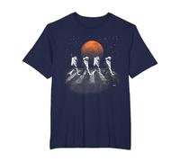 T-Shirt Astronauts in Walking in Space Occupy Mars T-Shirt, Homme Grandes Tailles, Bleu Marine, 2X Tall