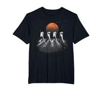T-Shirt Astronauts in Walking in Space Occupy Mars T-Shirt, Homme Grandes Tailles, Noir, 3X Tall