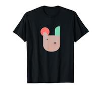 T-Shirt au Design Abstrait, Motif Lapin drôle et Moderne T-Shirt