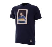 T-shirt autocollant Copa Maradona X Boca Bleu M Male