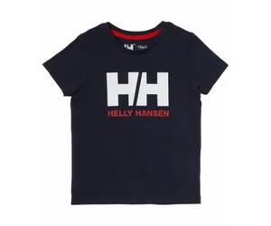 T-shirt ave logo enfant Helly Hansen Bleu 4 ans