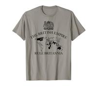 T-shirt avec blason de la carte de l'Empire britannique T-Shirt