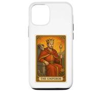 T-Shirt avec Carte de Tarot de l'Empereur, Motif Tarot des arcanes majeurs Coque pour iPhone 12/12 Pro