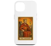 T-Shirt avec Carte de Tarot de l'Empereur, Motif Tarot des arcanes majeurs Coque pour iPhone 13