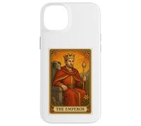 T-Shirt avec Carte de Tarot de l'Empereur, Motif Tarot des arcanes majeurs Coque pour iPhone 14 Plus