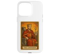 T-Shirt avec Carte de Tarot de l'Empereur, Motif Tarot des arcanes majeurs Coque pour iPhone 15 Pro Max