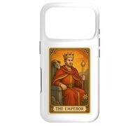 T-Shirt avec Carte de Tarot de l'Empereur, Motif Tarot des arcanes majeurs Coque pour iPhone 17 Pro