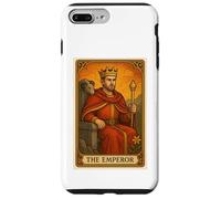 T-Shirt avec Carte de Tarot de l'Empereur, Motif Tarot des arcanes majeurs Coque pour iPhone 7 Plus/8 Plus