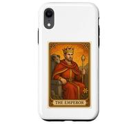 T-Shirt avec Carte de Tarot de l'Empereur, Motif Tarot des arcanes majeurs Coque pour iPhone XR