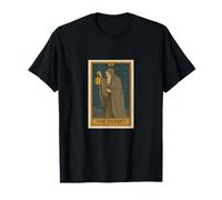 T-Shirt avec Carte de Tarot L'ermite, Motif Tarot des arcanes majeurs T-Shirt