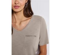 T-shirt avec détail de bijoux