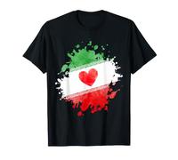 T-Shirt avec Drapeau en Forme de cœur iranien - Persian Irani I Love Team Iran T-Shirt