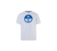 T-shirt avec grand logo imprimÃ© North Sails Basic Blanc S