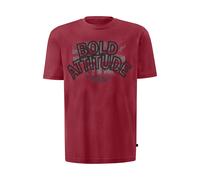 T-shirt avec imprimÃ© devant base droite QS Rouge S