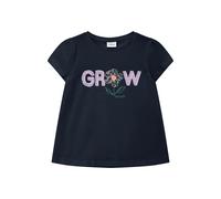 T-shirt avec imprimÃ© devant, fronces et application de sequins fille s.Oliver Bleu 10 ans