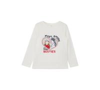 T-shirt avec imprimÃ© mousse pailletÃ© fille s.Oliver Beige 6/7 ans