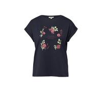 T-shirt avec imprimÃ© sur le devant coupe dÃ©contractÃ©e femme s.Oliver Bleu 42