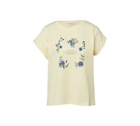 T-shirt avec imprimÃ© sur le devant coupe dÃ©contractÃ©e femme s.Oliver Jaune 36