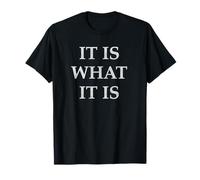 T-shirt avec inscription « Distressed It Is What It Is It Ain't What It Ain't » T-Shirt