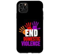 T-Shirt avec Inscription en Allemand « Sie Zuhause Gewalt » - Conscience à la Violence Domestique. Coque pour iPhone 11 Pro Max